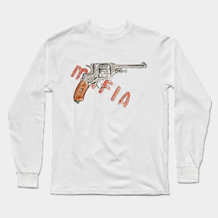 Colt weapon. Mafia in business. Long Sleeve T-Shirt